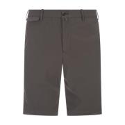 PT Torino Grå Stretch Bermuda Shorts med Fickor Gray, Herr