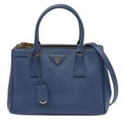 Prada Vintage Pre-owned Laeder prada-vskor Blue, Dam