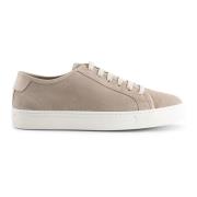 National Standard Handgjorda Sand Mocka Sneakers Beige, Herr