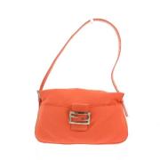 Fendi Vintage Pre-owned Laeder fendi-vskor Orange, Dam