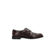 Church's Brun Läder Monk Strap Brogues Brown, Dam