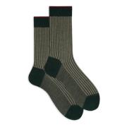 Gallo Pine Tree Cotton Socks Multicolor, Herr