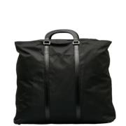 Prada Vintage Pre-owned Tyg prada-vskor Black, Dam