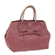 Prada Vintage Pre-owned Tyg prada-vskor Pink, Dam