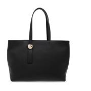 Furla Stor Shopper Väska Black, Dam