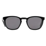 Yves Saint Laurent Vintage Pre-owned Plast solglasgon Black, Dam