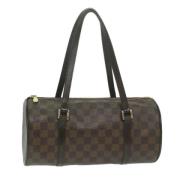 Louis Vuitton Vintage Pre-owned Canvas louis-vuitton-vskor Brown, Dam