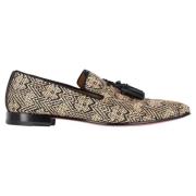 Christian Louboutin Pre-owned Pre-owned Raffia lgskor Multicolor, Dam