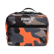 Dsquared2 Stilfull Läder Väska Multicolor, Unisex