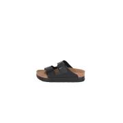 Birkenstock Platform Sandaler Arizona Stil Black, Dam