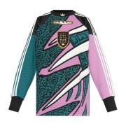 Adidas Originals Sweatshirt med en lapp Multicolor, Dam