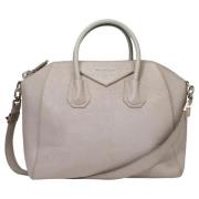 Givenchy Pre-owned Pre-owned Laeder handvskor Gray, Dam