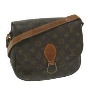 Louis Vuitton Vintage Pre-owned Canvas louis-vuitton-vskor Brown, Dam