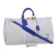 Louis Vuitton Vintage Pre-owned Canvas handvskor White, Dam