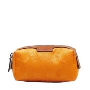 Gucci Vintage Pre-owned Laeder kuvertvskor Orange, Dam