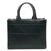 Prada Vintage Pre-owned Laeder totevskor Black, Dam