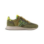 Wushu Ruyi Master 413 Sporty Sneakers Green, Herr