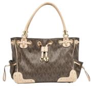 Michael Kors Pre-owned Pre-owned Tyg handvskor Brown, Dam