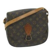 Louis Vuitton Vintage Pre-owned Canvas louis-vuitton-vskor Brown, Dam