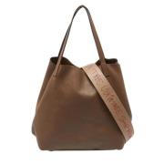 Carolina Herrera Pre-owned Pre-owned Laeder totevskor Brown, Dam