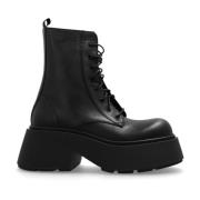 Vic Matié Etna platform ankelboots Black, Dam