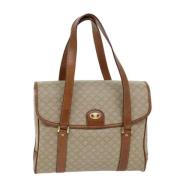 Celine Vintage Pre-owned Canvas celine-vskor Beige, Dam