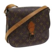 Louis Vuitton Vintage Pre-owned Canvas louis-vuitton-vskor Brown, Dam