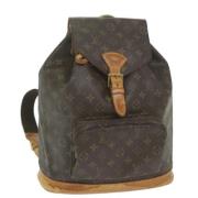 Louis Vuitton Vintage Pre-owned Canvas ryggsckar Brown, Dam