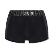 Dsquared2 Boxershorts med logotyp Black, Dam