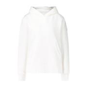 Closed Oversize Hoodie med Bauchtasche White, Dam