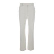 Brunello Cucinelli Vita Slim Fit Byxor White, Dam