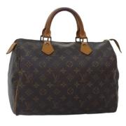 Louis Vuitton Vintage Pre-owned Canvas louis-vuitton-vskor Brown, Dam