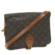 Louis Vuitton Vintage Pre-owned Canvas louis-vuitton-vskor Brown, Dam