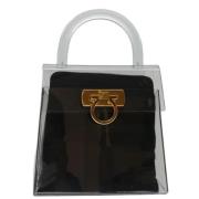 Salvatore Ferragamo Pre-owned Pre-owned Plast handvskor Black, Dam