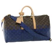 Louis Vuitton Vintage Pre-owned Canvas louis-vuitton-vskor Blue, Dam