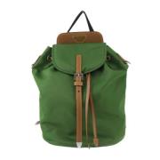 Prada Vintage Pre-owned Nylon prada-vskor Green, Dam