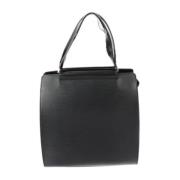 Louis Vuitton Vintage Pre-owned Tyg louis-vuitton-vskor Black, Dam