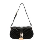 Versace Svart Greca Goddess Mini Väska Black, Dam