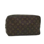 Louis Vuitton Vintage Pre-owned Canvas kuvertvskor Brown, Dam