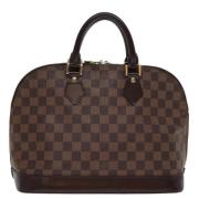 Louis Vuitton Vintage Pre-owned Canvas louis-vuitton-vskor Brown, Dam