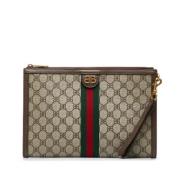 Gucci Vintage Pre-owned Tyg kuvertvskor Multicolor, Dam