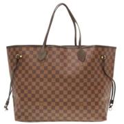 Louis Vuitton Vintage Pre-owned Canvas louis-vuitton-vskor Brown, Dam