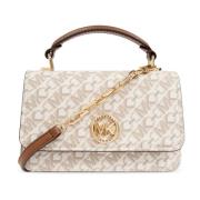 Michael Kors Delancey axelväska Beige, Dam