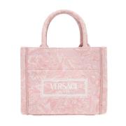 Versace Shopper väska Pink, Dam