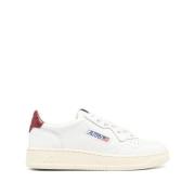 Autry Läder Panel Sneakers White, Dam