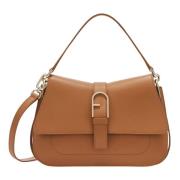 Furla Furla Flow Top Handle M Brown, Dam