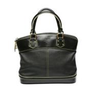 Louis Vuitton Vintage Pre-owned Tyg louis-vuitton-vskor Black, Dam