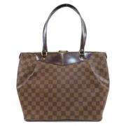 Louis Vuitton Vintage Pre-owned Canvas louis-vuitton-vskor Brown, Dam