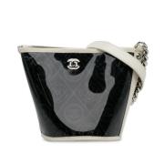 Chanel Vintage Pre-owned Plast chanel-vskor Black, Dam