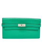 Hermès Vintage Pre-owned Laeder plnbcker Green, Dam